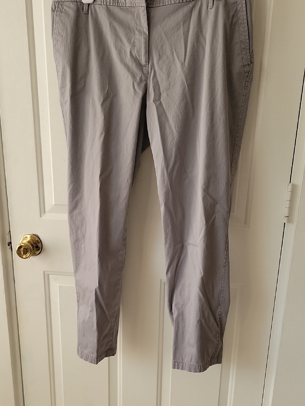 Talbots Light Gray Cropped Women's Jeans